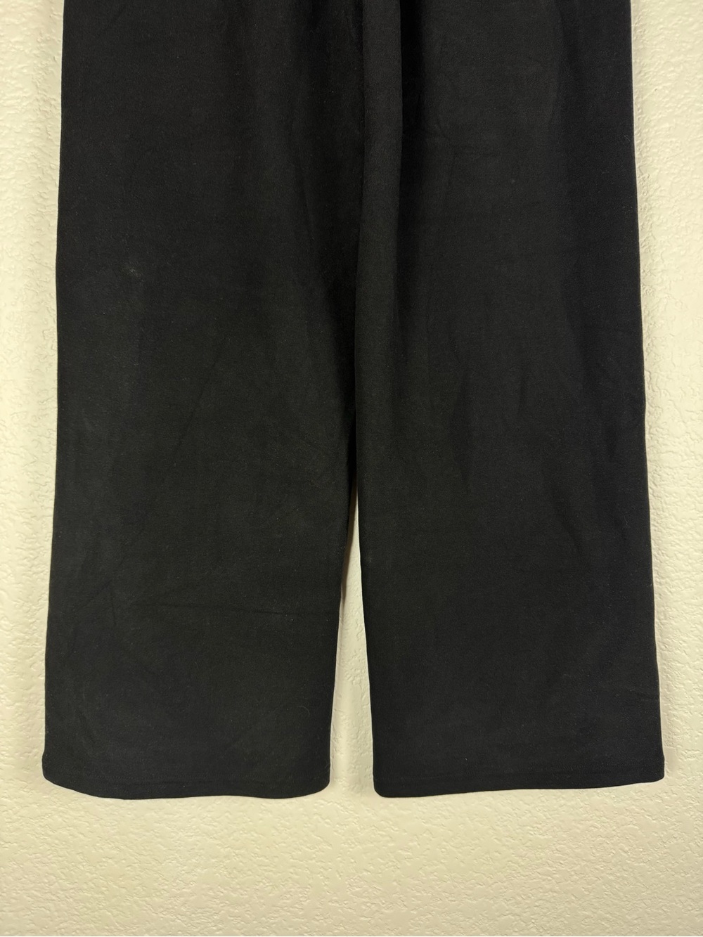OGL FuzzLuxe Black High Waisted Straight Leg Pull on Pant - Picture 4 of 15